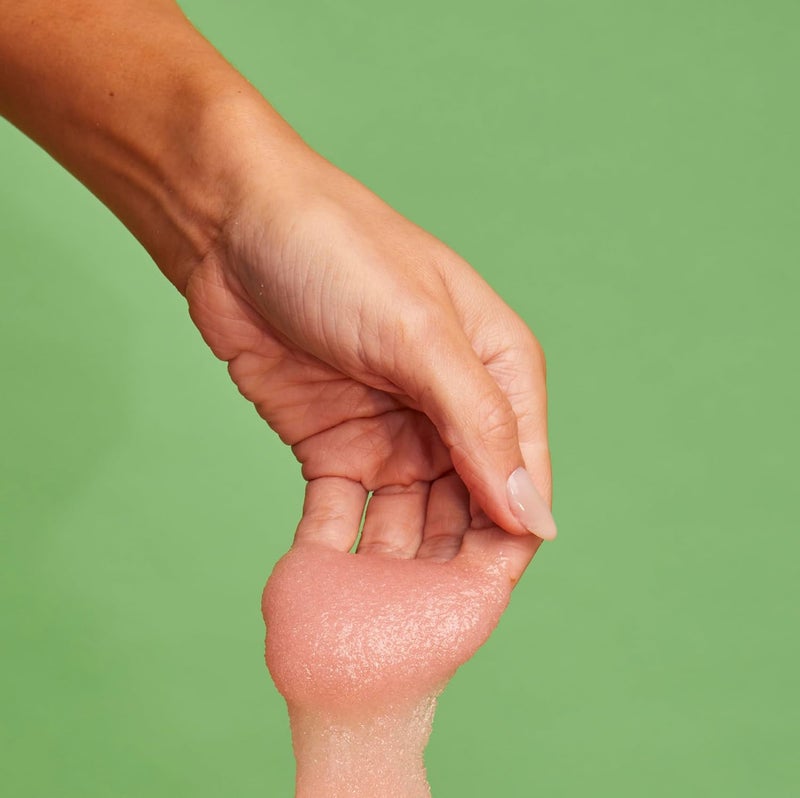 Treehut Pink Hibiscus Shea Sugar Scrub, Exfoliating, Hydrating & Moisturizing Body Scrub with Shea Butter & Nourishing Essential Oils, Smooth & Soften Skin, 18 oz - Image 3